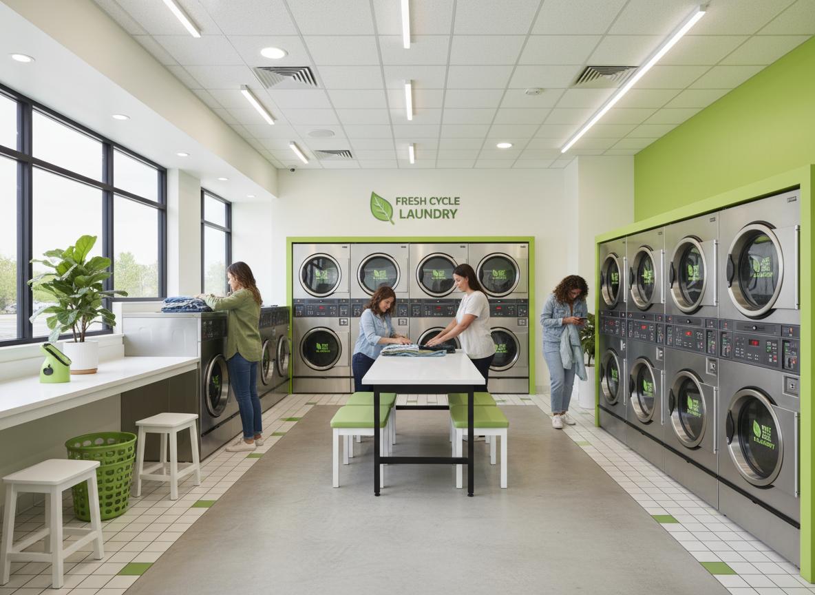 Self-Service Laundry Hub